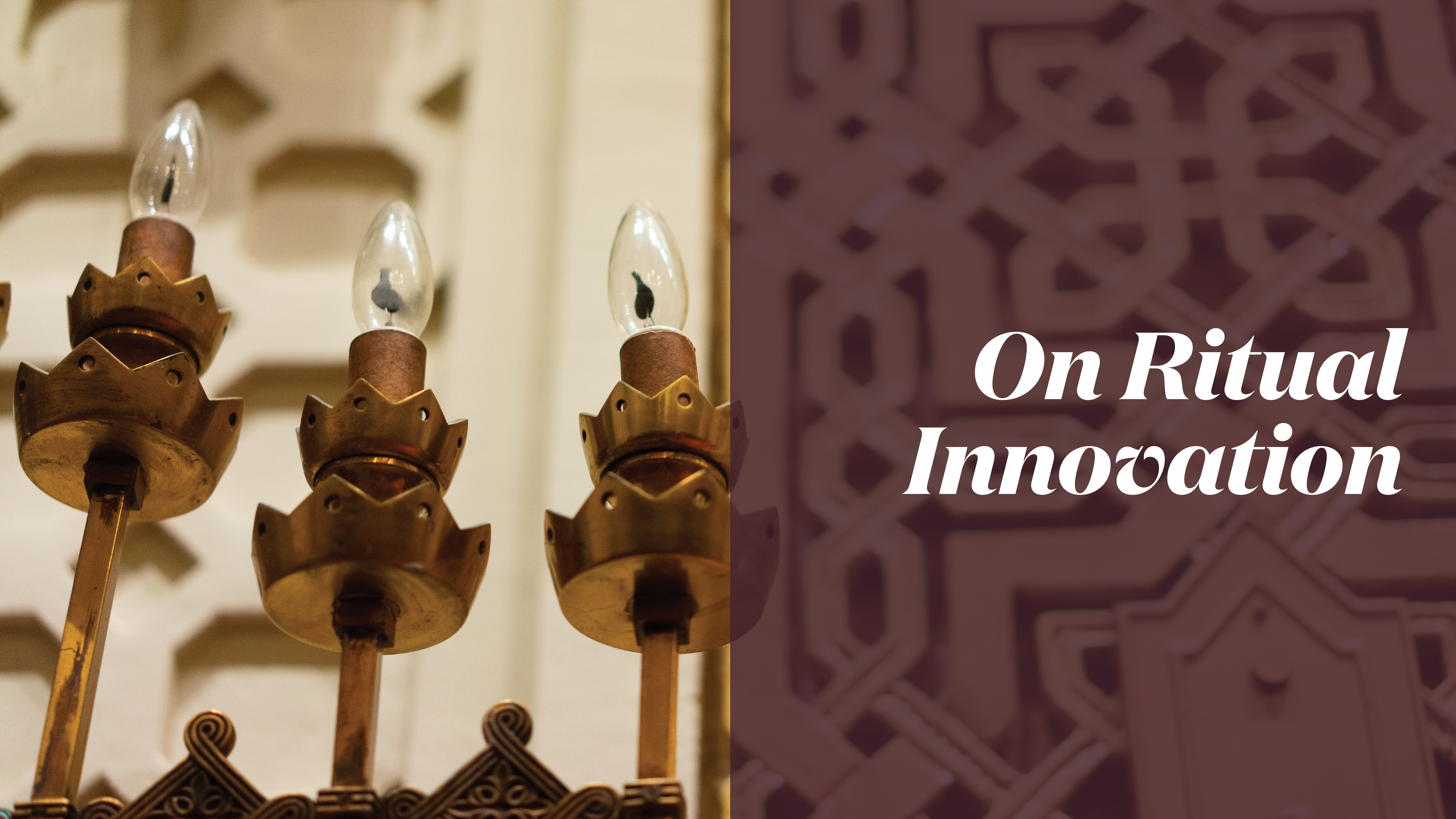 On Ritual Innovation